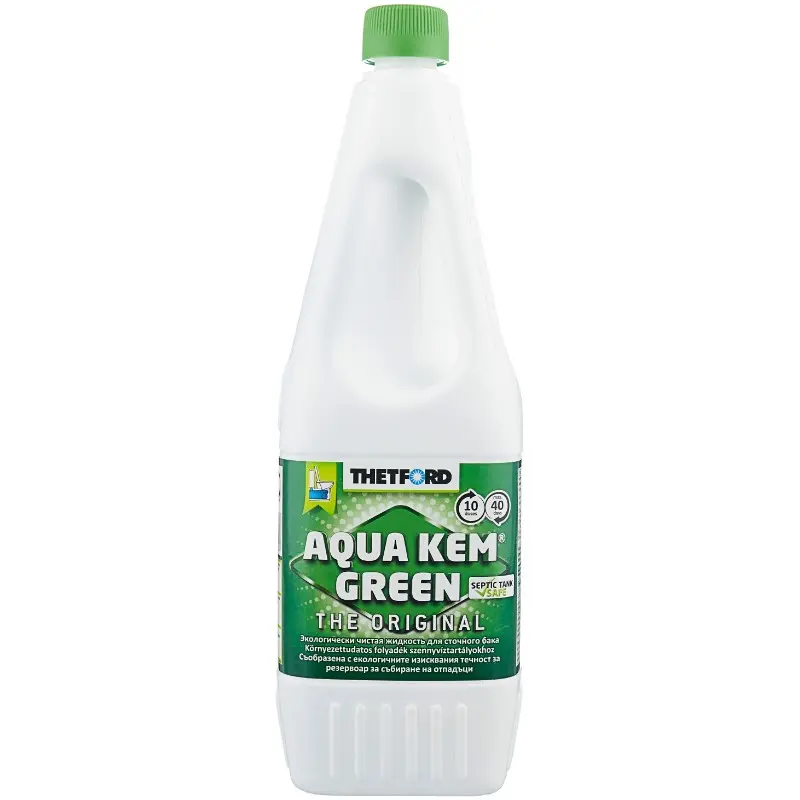 Жидкость для биотуалета Thetford  Aqua Kem Green 1,5 л. (Нидерланды)