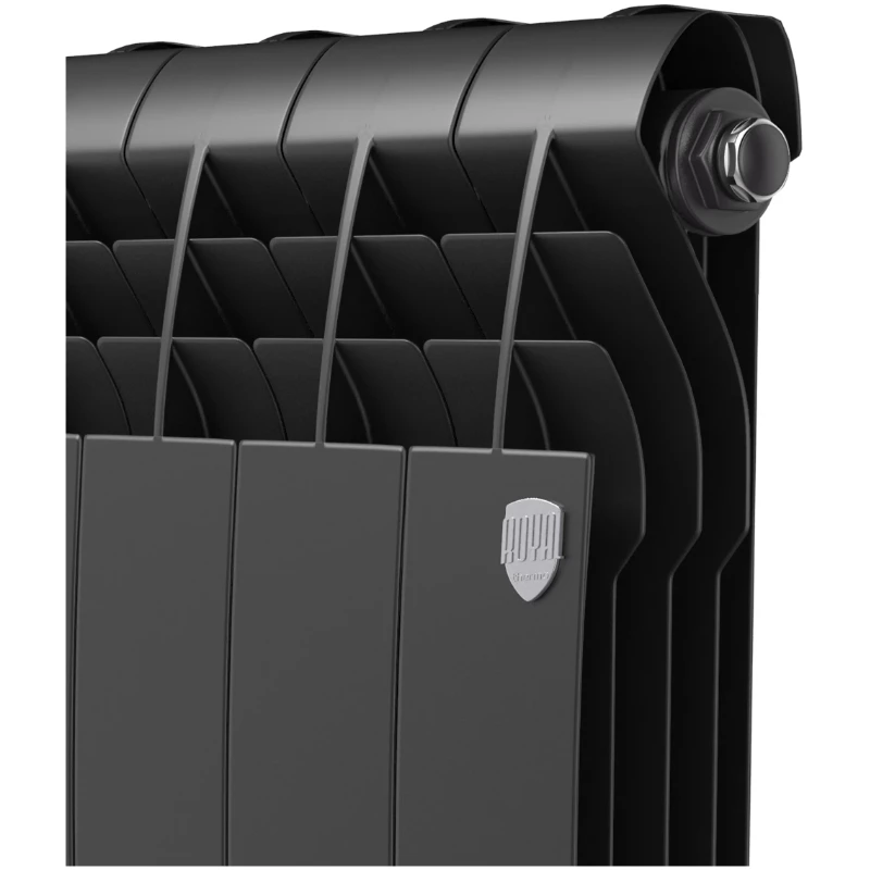 Дизайнерский биметаллический радиатор Royal Thermo BiLiner 500 Noir Sable 1 секция