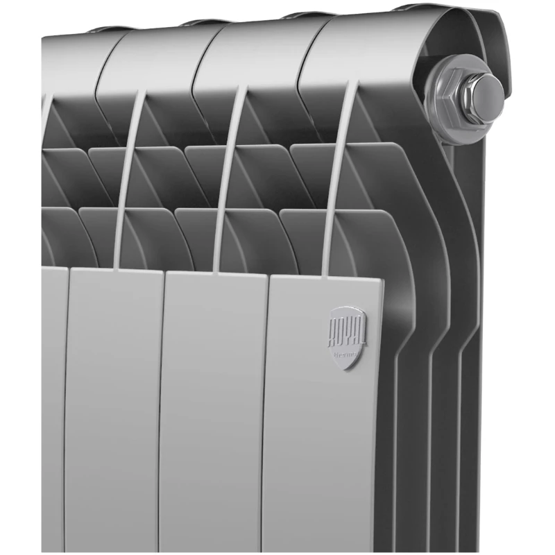Дизайнерский биметаллический радиатор Royal Thermo BiLiner 500 Silver Satin 1 секция