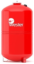 Мембранный бак для отопления Wester WRV80