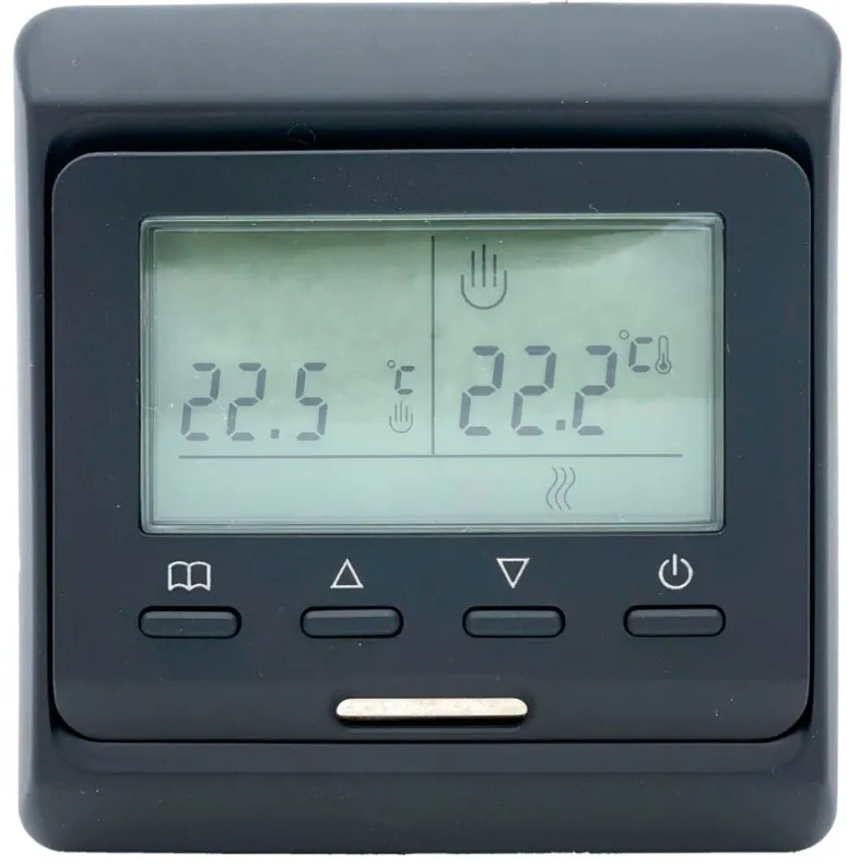 Терморегулятор программируемый RTC 51.716 Черный