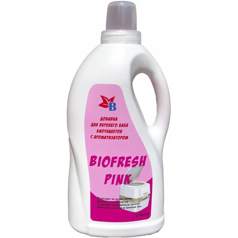 Жидкость для биотуалета BioFresh Pink 2л.