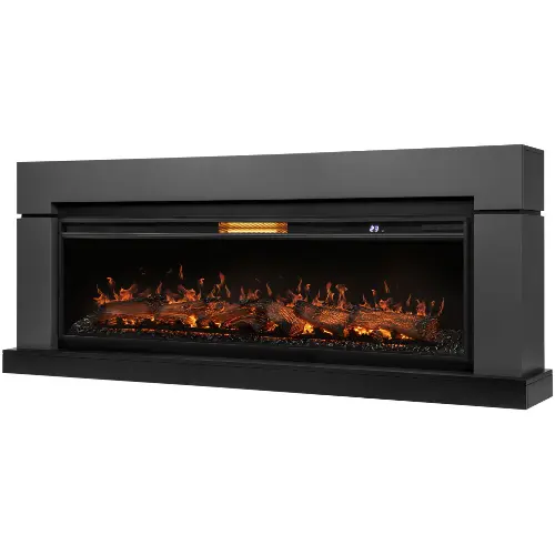 Линейный каминокомплект Портал Lindos 60 G графит очаг Aurora RTFP/P-AR60LS