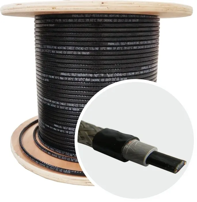Греющий кабель в трубу Samreg 17HTM2-CT пищевой в трубу - 1 метр (Южная Корея)