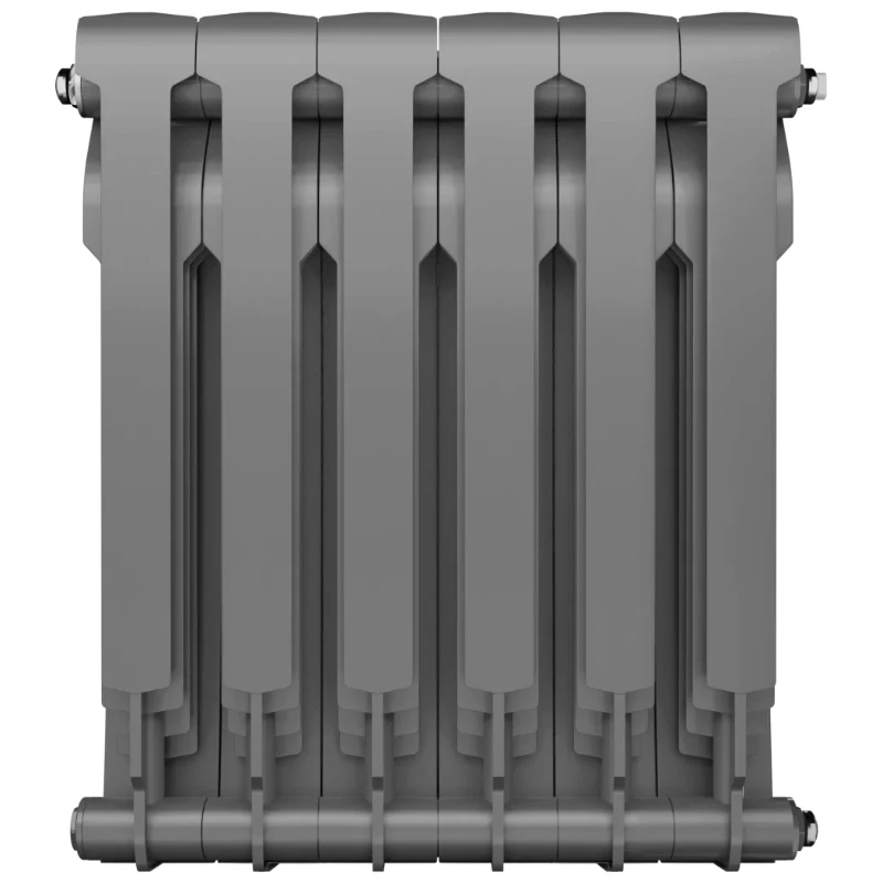 Дизайнерский биметаллический радиатор Royal Thermo BiLiner 500 Silver Satin 1 секция