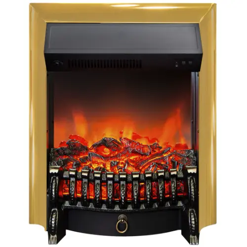 Электрический очаг RealFlame Fobos Lux Brass