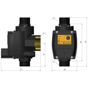 Блок управления насосом Unipump ТУРБИ-M3 (1,5-3 бар)