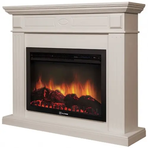 Каминокомплект Electrolux портал Bianco 25 с очагом EFP/P-2520LS N