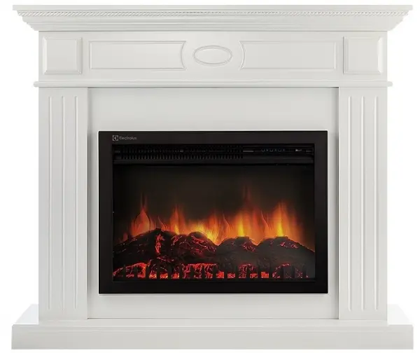 Каминокомплект Electrolux портал Bianco 25 с очагом EFP/P-2520LS N