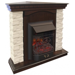 Каминокомплект RealFlame портал угловой Elford Corner STD/EUG AO с очагом Fobos/Majestic