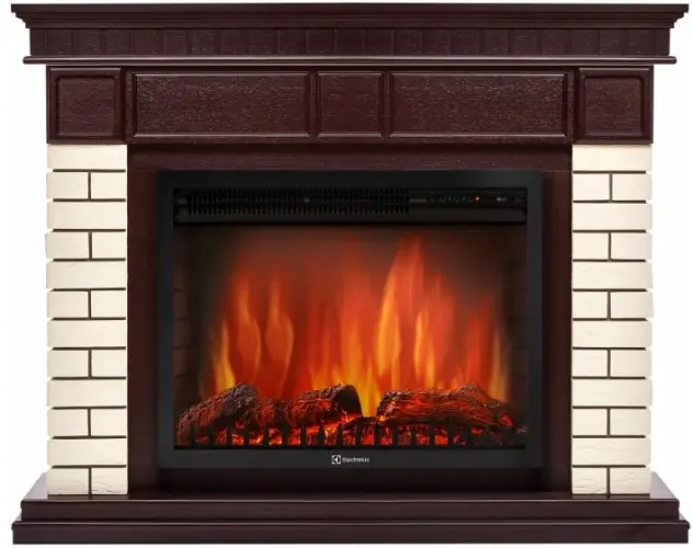 Каминокомплект Electrolux портал Bricks 25 с очагом EFP/P-2520LS N