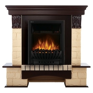 Каминокомплект Electrolux портал Forte Classic U угловой с очагом Classic EFP/P- 1020LS