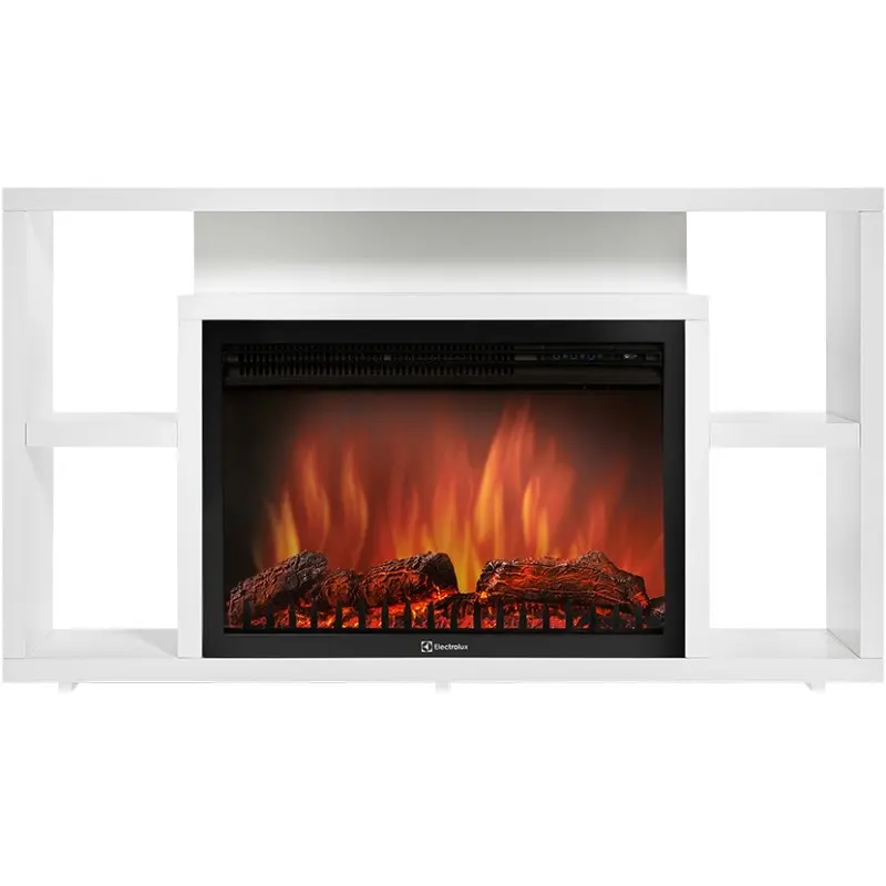 Каминокомплект Electrolux портал Multimedia 30 белый с очагом EFP/P-3020LS N