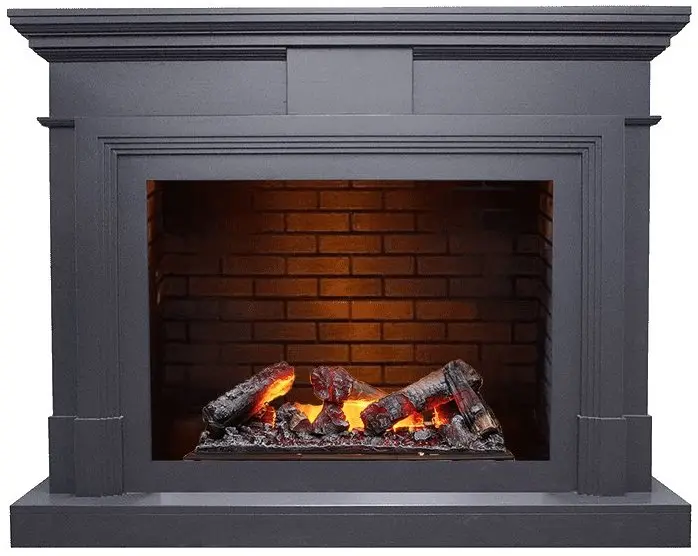 Каминокомплект Dimplex портал Coventry Graphite Gray с очагом Cassette 400/600