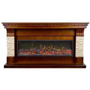 Линейный каминокомплект RealFlame портал Michigan BV/42 с очагом Beverly 1000