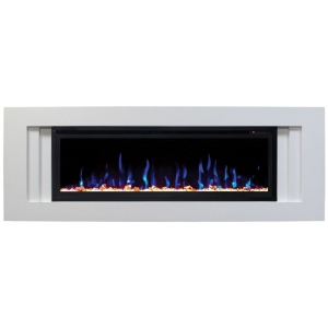 Линейный каминокомплект RealFlame портал Stockholm 50 WT с очагом Saphir 50