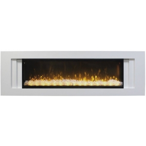 Линейный каминокомплект RealFlame портал Stockholm 60 WT с очагом Saphir 60