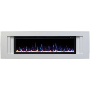 Линейный каминокомплект RealFlame портал Stockholm 60 WT с очагом Saphir 60