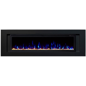 Линейный каминокомплект RealFlame портал Stockholm 60 BLM с очагом Saphir 60
