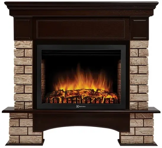 Каминокомплект Electrolux портал Forte Wood 25 с очагом EFP/P-2520LS N