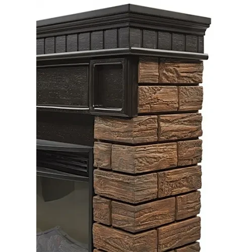 Каминокомплект Electrolux портал Bricks Wood 25 с очагом EFP/P-2520LS N