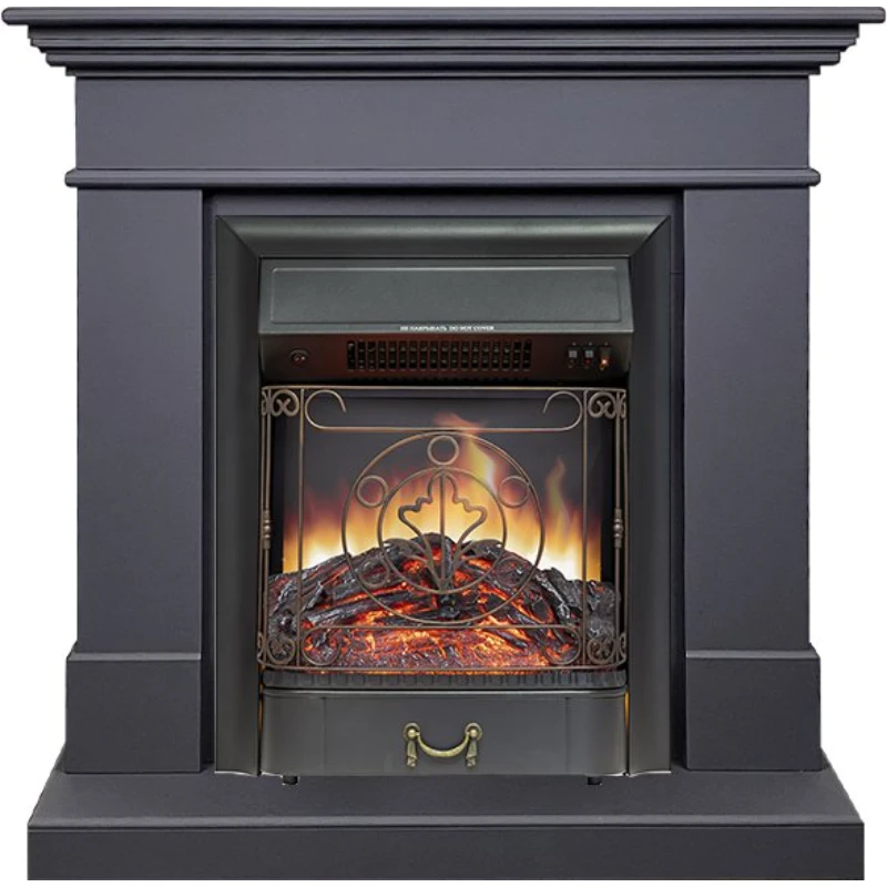 Каминокомплект Royal Flame портал California STD SFT Графит с очагом Fobos/Majestic