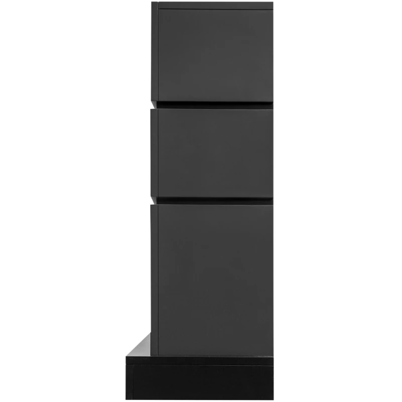 Линейный каминокомплект Портал Moderno 42/40/36, графит очаг Electrolux EFP/P-3620LS