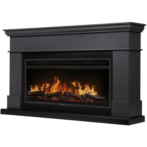 Линейный каминокомплект Портал California 42/40/36, графит очаг Electrolux EFP/P-3620LS