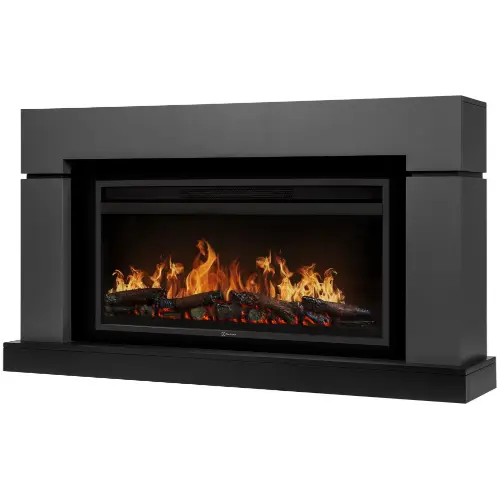 Линейный каминокомплект Портал Lindos 42/40/36, графит очаг Electrolux EFP/P-3620LS