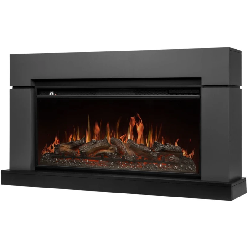 Линейный каминокомплект Портал Lindos 42/40/36, графит очаг Electrolux EFP/P-3620LS