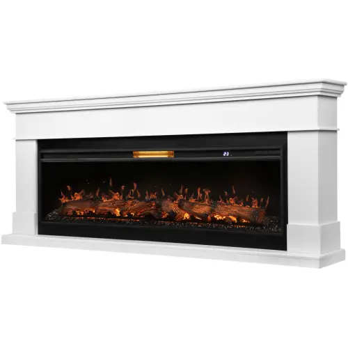 Линейный каминокомплект Портал California 60 W,белый очаг Aurora RTFP/P-AR60LS