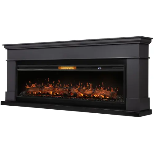 Линейный каминокомплект Портал California 60 G графит очаг Aurora RTFP/P-AR60LS