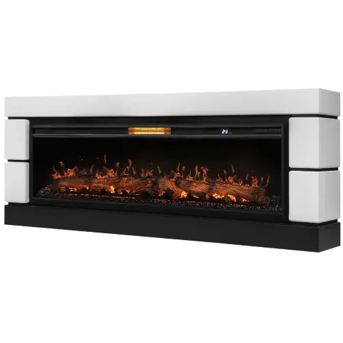 Линейный каминокомплект Портал Moderno 60 белый очаг Aurora RTFP/P-AR60LS