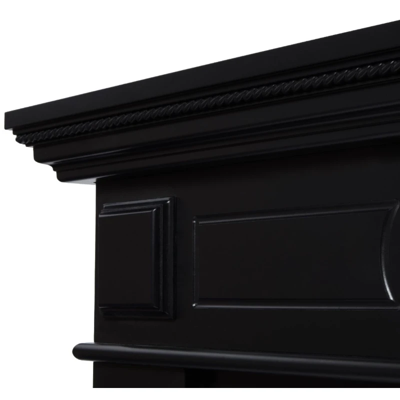 Каминокомплект Electrolux портал Bianco 25 черная эмаль с очагом EFP/P-2520LS N