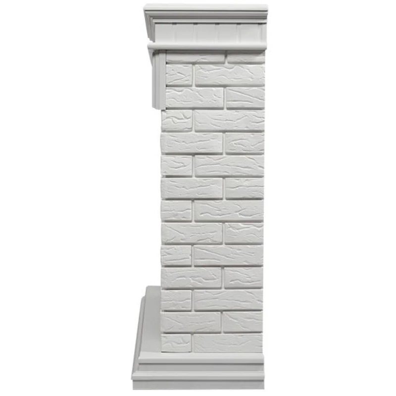 Каминокомплект Electrolux портал Bricks 30 белый с очагом EFP/P-3020LS N
