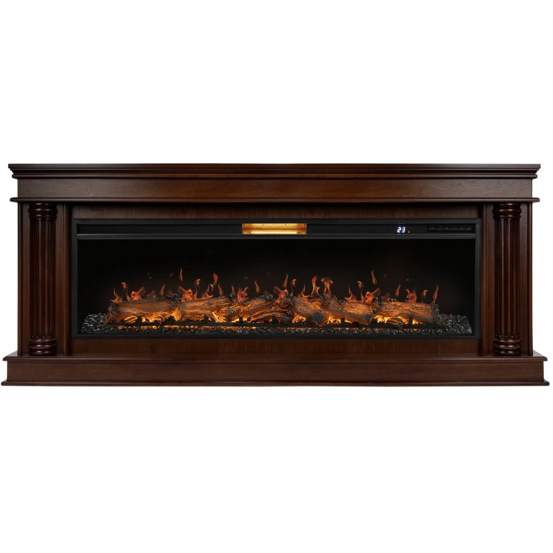 Линейный каминокомплект Портал Olympia 60 канадский дуб очаг Aurora RTFP/P-AR60LS