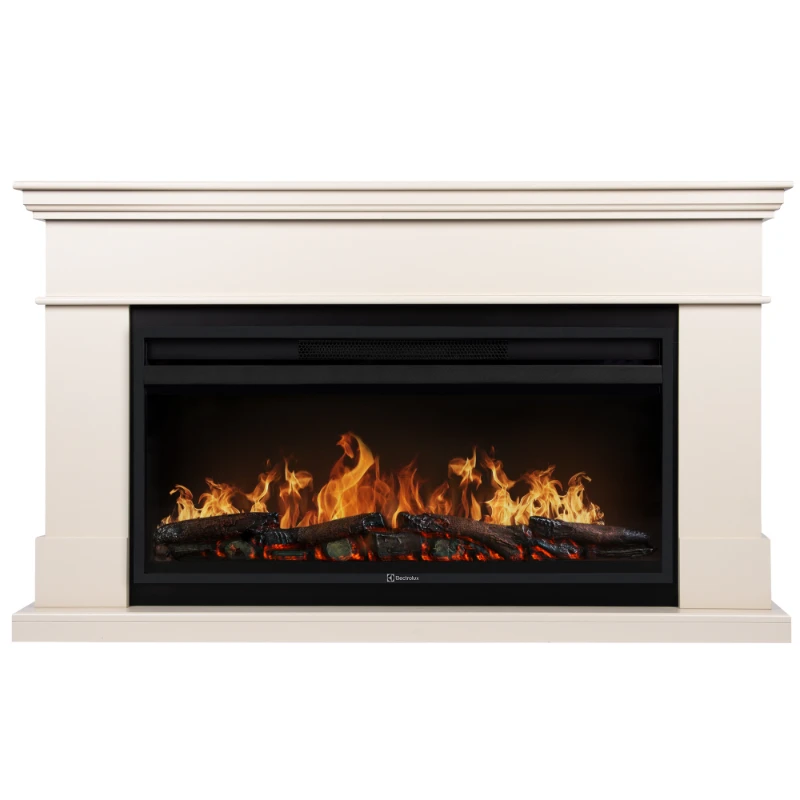 Каминокомплект California 42/40/36 молочный очаг Electrolux EFP/P-3620LS