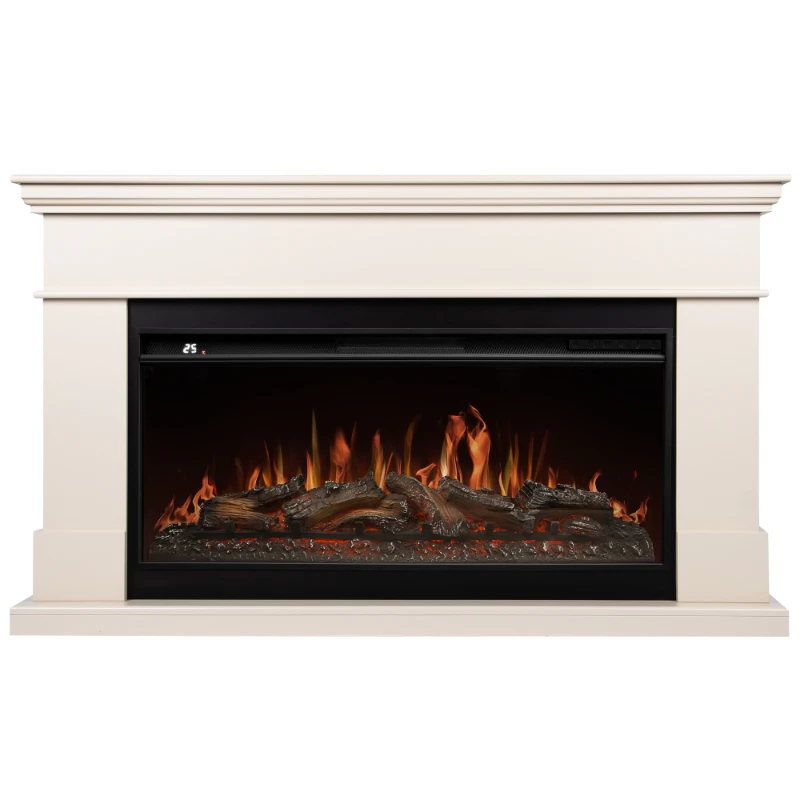Каминокомплект California 42/40/36 молочный очаг Electrolux EFP/P-3620LS